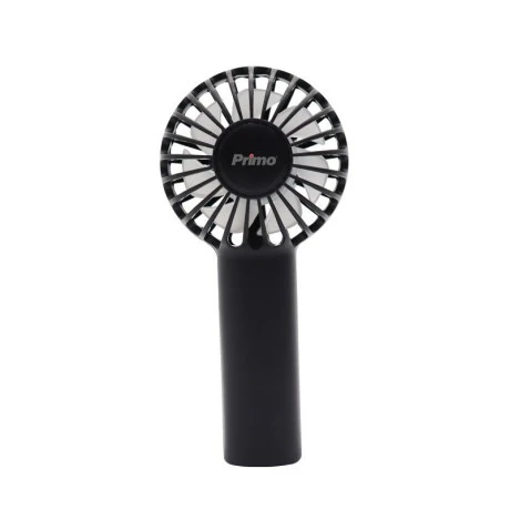 Ανεμιστήρας Mini Χειρός PRMF-80690 Primo 2.5'' 6cm Μαύρος Επαναφορτιζόμενος