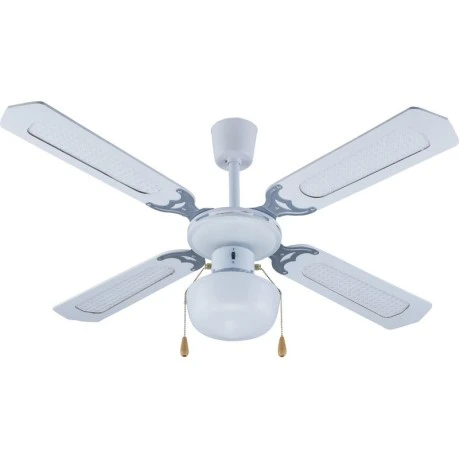Ανεμιστήρας Οροφής PRCF-80277 Primo 42'' 105εκ. 1Φως 4Φτερά Λευκός