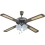 Ανεμιστήρας Οροφής PRCF-80279 Primo 52'' 132εκ. 4Φώτα 4Φτερά Καφέ