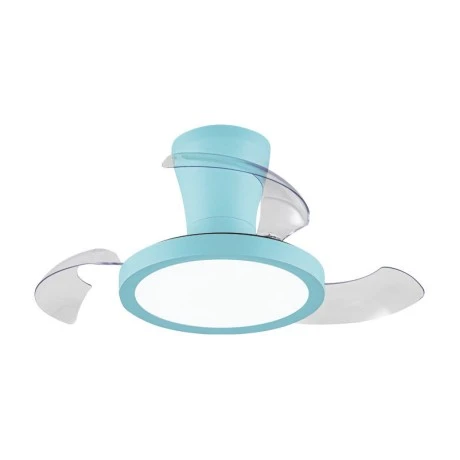 Ανεμιστήρας Οροφής PRCF-80685 Primo Kids Series DC 26'' 65εκ. Με Τηλεχειριστήριο 1 Φως LED 3Φτερά Μπλέ