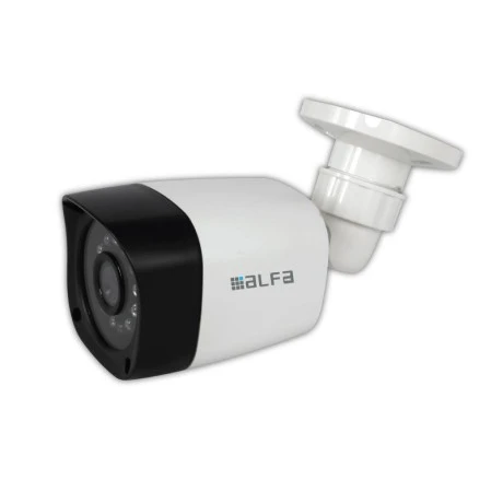 Ομοίωμα κάμερας DM50HK Alfaone με real φακό και Flash light Λευκό