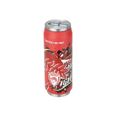 INSULATED TRAVEL CUP OLYMPIACOS BC EDITION TOGETHER WE FIGHT 500ml
