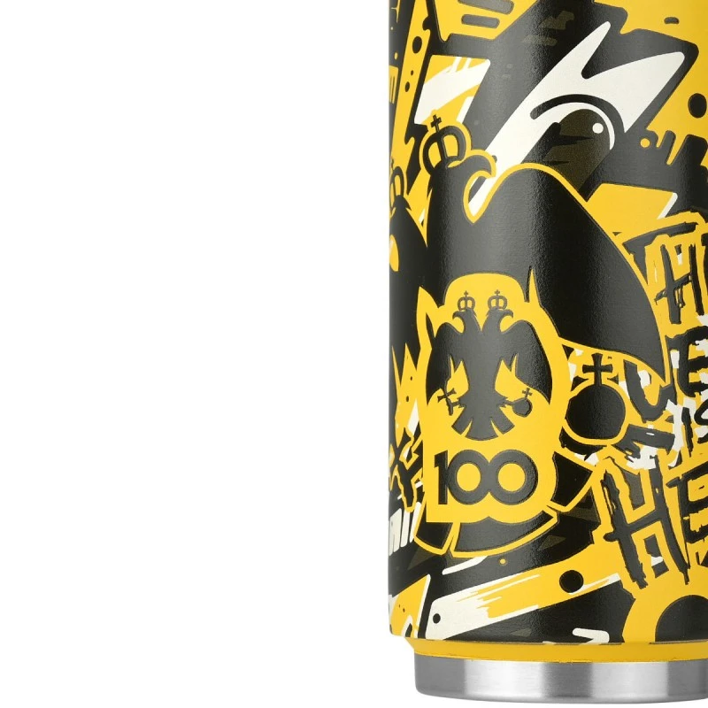 INSULATED TRAVEL CUP AEK BC EDITION THE QUEEN IS HERE 500ml