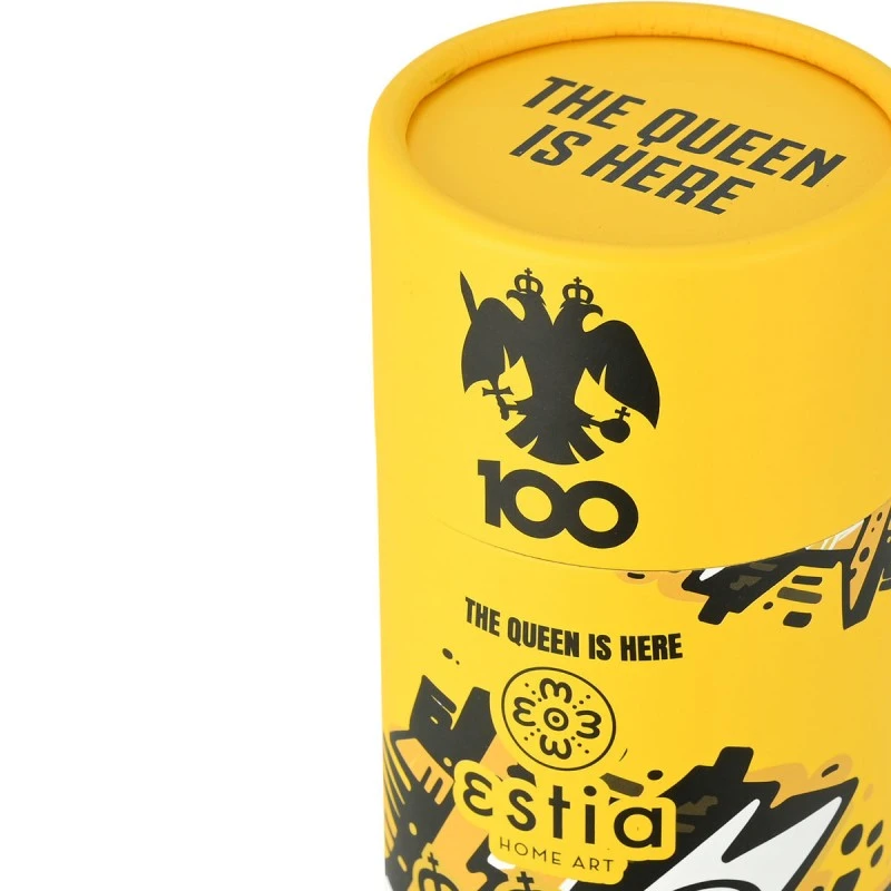 INSULATED TRAVEL CUP AEK BC EDITION THE QUEEN IS HERE 500ml