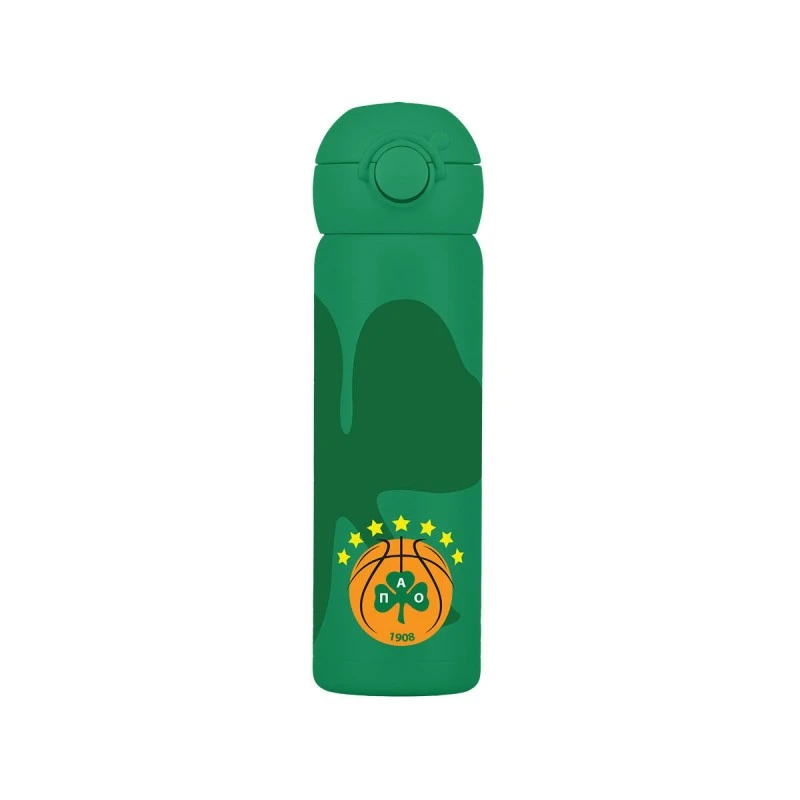 ESTIA ΘΕΡΜΟΣ ΠΑΙΔΙΚΟ HANDY BOTTLE PANATHINAIKOS BC EDITION 470ml