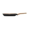 GRILL PAN EARTH NON-STICK FORGED ALUMINUM 28xcm