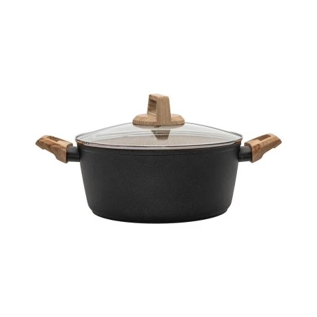CASSEROLE EARTH NON-STICK FORGED ALUMINUM 24cm 4.3lt