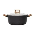 CASSEROLE EARTH NON-STICK FORGED ALUMINUM 28cm 6.9lt