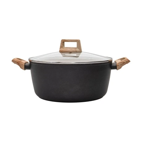 CASSEROLE EARTH NON-STICK FORGED ALUMINUM 28cm 6.9lt
