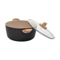 CASSEROLE EARTH NON-STICK FORGED ALUMINUM 28cm 6.9lt