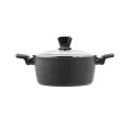 CASSEROLE CUISSON  NON-STICK FORGED ALUMINUM 24cm