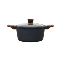 CASSEROLE STONE NON-STICK CAST ALUMINUM 24cm 4.5lt