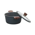 CASSEROLE STONE NON-STICK CAST ALUMINUM 24cm 4.5lt