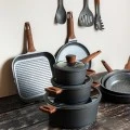 FRYING PAN STONE NON-STICK CAST ALUMINUM 28cm