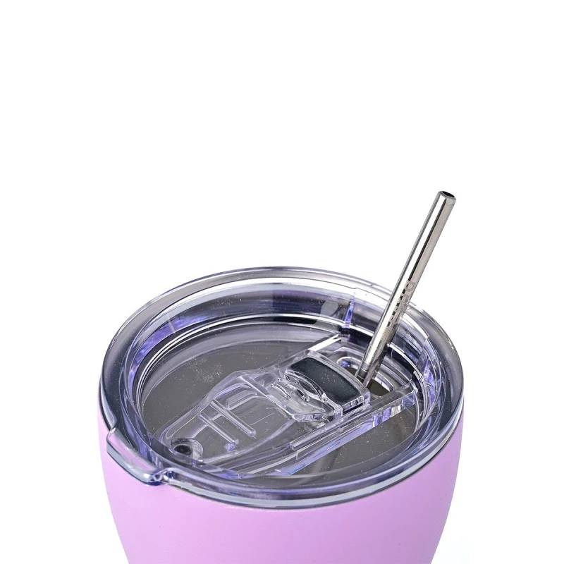 INSULATED COFFEE MUG SAVE THE AEGEAN 350ml LAVENDER PURPLE