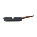 GRILL PAN STONE NON-STICK CAST ALUMINUM 28cm