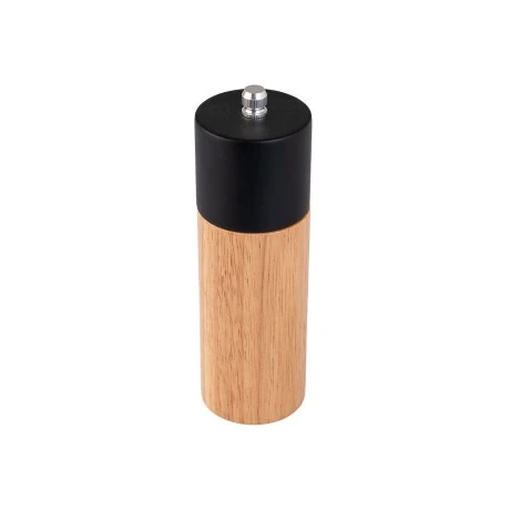 SALT/PEPPER MILL BAMBOO ESSENTIALS 5x16cm BLACK