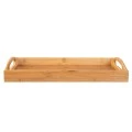 ESTIA ΔΙΣΚΟΣ ΣΕΡΒΙΡΙΣΜΑΤΟΣ BAMBOO ESSENTIALS ΜΕ ΛΑΒΕΣ ΜΕΤΑΦΟΡΑΣ 44x29.5x5.5cm