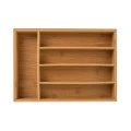 ESTIA ΘΗΚΗ ΣΥΡΤΑΡΙΟΥ ΓΙΑ ΜΑΧΑΙΡΟΠΙΡΟΥΝΑ BAMBOO ESSENTIALS 5 ΘΕΣΕΩΝ 33x23x4.5cm