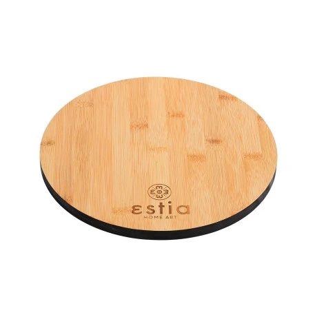 CUTTING BOARD BAMBOO ESSENTIALS  ROUND 28cm