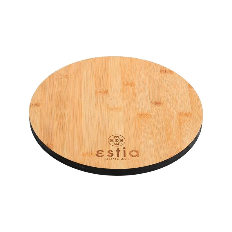 CUTTING BOARD BAMBOO ESSENTIALS  ROUND 28cm