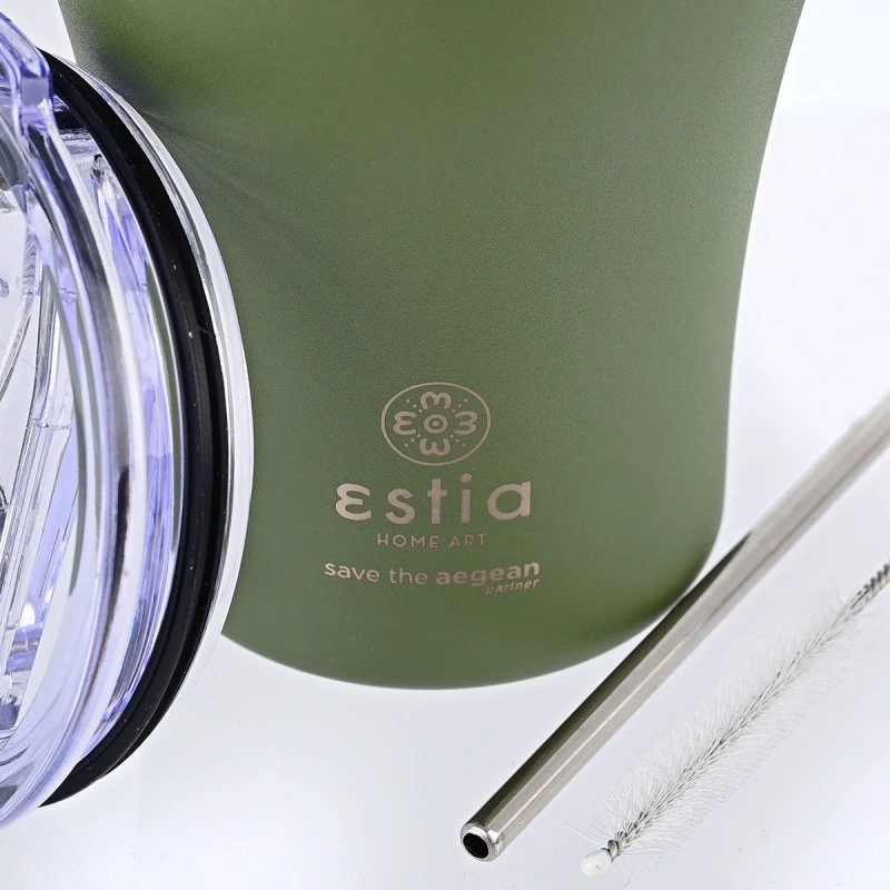 INSULATED COFFEE MUG SAVE THE AEGEAN 350ml FOREST SPIRIT