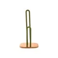 PAPER TOWEL HOLDER BAMBOO ESSENTIALS METALLIC 16x16x31.3cm OLIVE