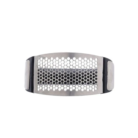 GARLIC PLESS STAINLESS STEEL WITH ERGONOMIC SILICONE HANDLE