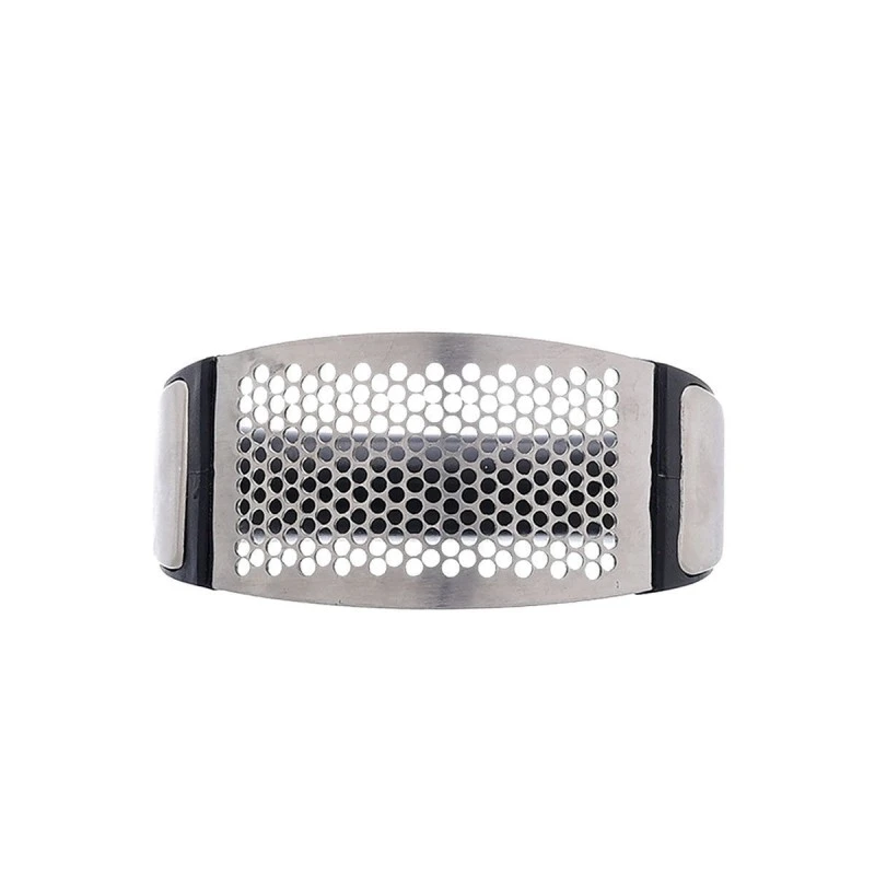 GARLIC PLESS STAINLESS STEEL WITH ERGONOMIC SILICONE HANDLE