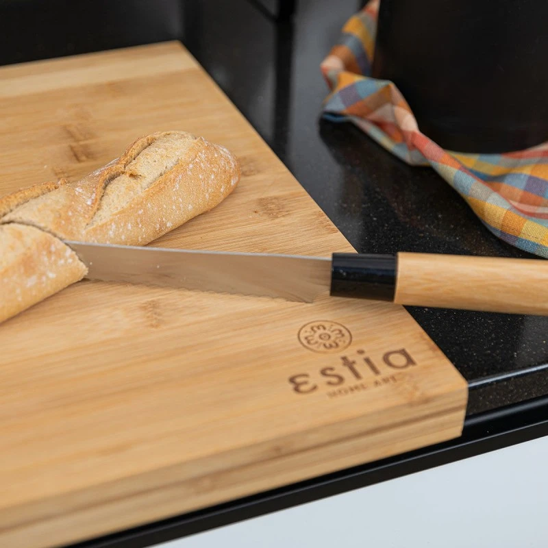 CUTTING BOARD BAMBOO ESSENTIALS CORNER 48X38cm