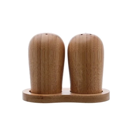 ESTIA ΔΟΧΕΙΟ ΓΙΑ ΑΛΑΤΙ/ΠΙΠΕΡΙ BAMBOO ESSENTIALS ΣΕΤ 2 ΤΕΜ.