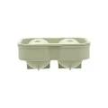 ICE-CUBE TRAY SILICONE 4 CASES ROUND MINT