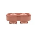 ICE-CUBE TRAY SILICONE 4 CASES ROUND ROTTEN APPLE