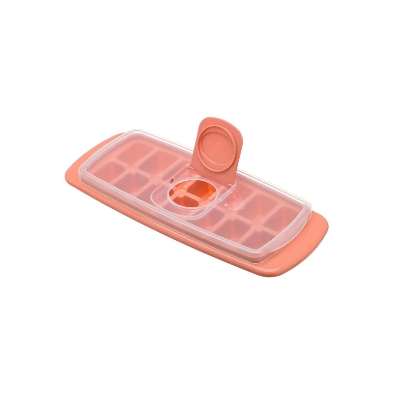 ICE-CUBE TRAY PLASTIC 14 CASES WITH LID ROTTEN APPLE