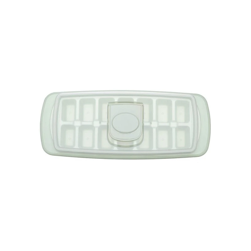ICE-CUBE TRAY PLASTIC 14 CASES WITH LID MINT