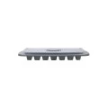 ICE-CUBE TRAY PLASTIC 14 CASES WITH LID GREY