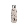 INSULATED BOTTLE TRAVEL FLASK SAVE THE AEGEAN 500ml LEOPARD TAUPE