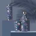 INSULATED BOTTLE TRAVEL FLASK SAVE THE AEGEAN 500ml GARDEN BLUE