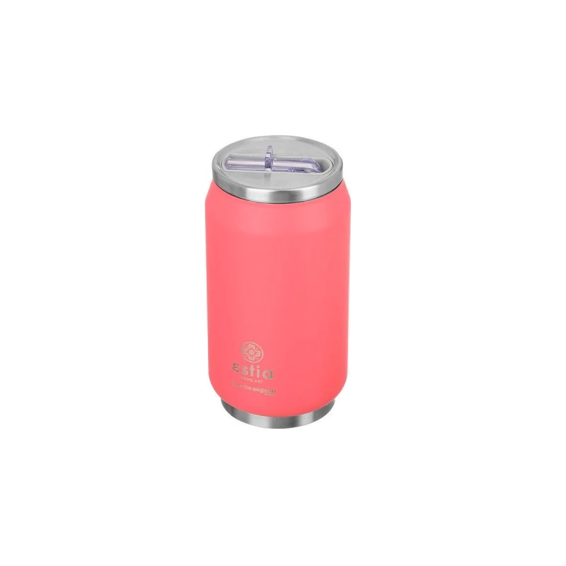 INSULATED TRAVEL CUP SAVE THE AEGEAN  300ml FUSION CORAL