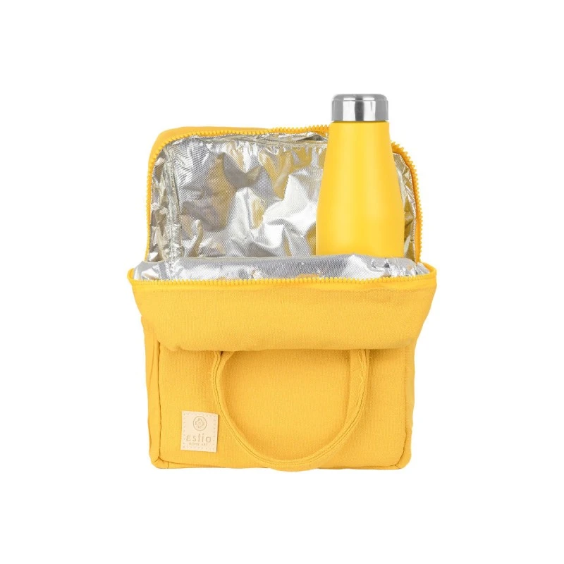 LUNCH BAG SAVE THE AEGEAN INSULATED 7lt PINEAPPLE YELLOW