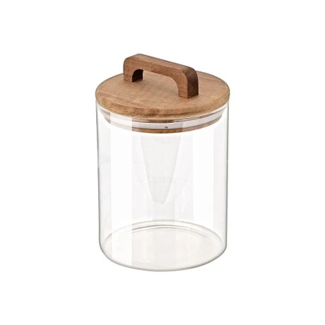 STORAGE CONTAINER ALLURE GLASS 650ml 10x10x14.8cm