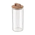 STORAGE CONTAINER ALLURE GLASS 1300ml 10x10x22cm