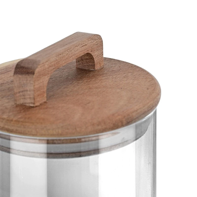 STORAGE CONTAINER ALLURE GLASS 1300ml 10x10x22cm