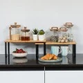 STORAGE CONTAINER ALLURE GLASS 1300ml 10x10x22cm