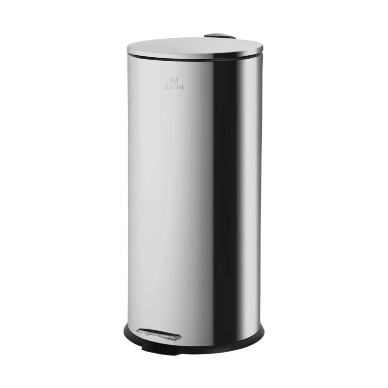 KITCHEN TRASH CAN CLASSIC SOFT CLOSE 30lt MATTE INOX
