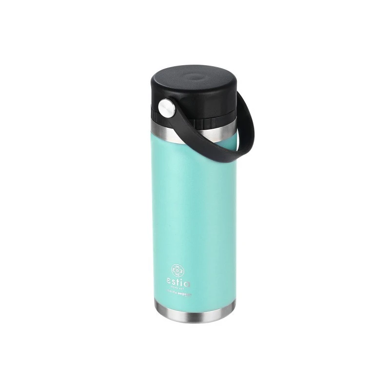 INSULATED BOTTLE TRAVEL CHUG SAVE THE AEGEAN 500ml BERMUDA GREEN