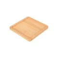 SERVING PAN IRON CAST IRON 14cm WITH BAMBOO BASE
