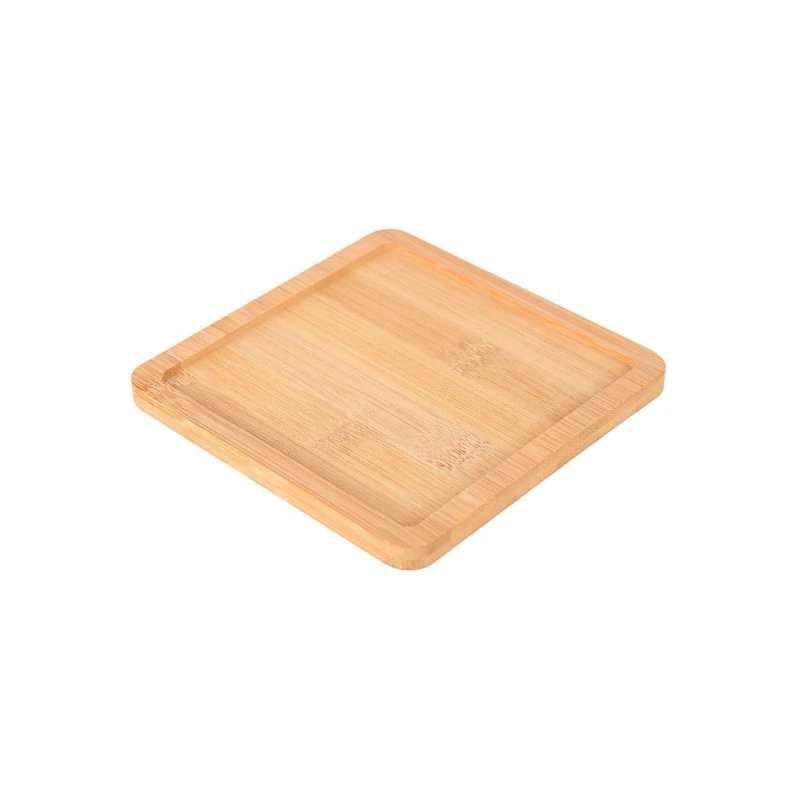 SERVING PAN IRON CAST IRON 14cm WITH BAMBOO BASE