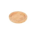 POT IRON CAST IRON  10cm WITH BAMBOO BASE