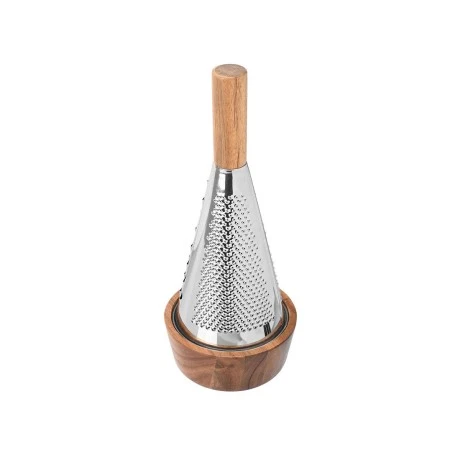 GRATTER ALLURE STAINLESS STEEL CONICAL WITH CONTAINER